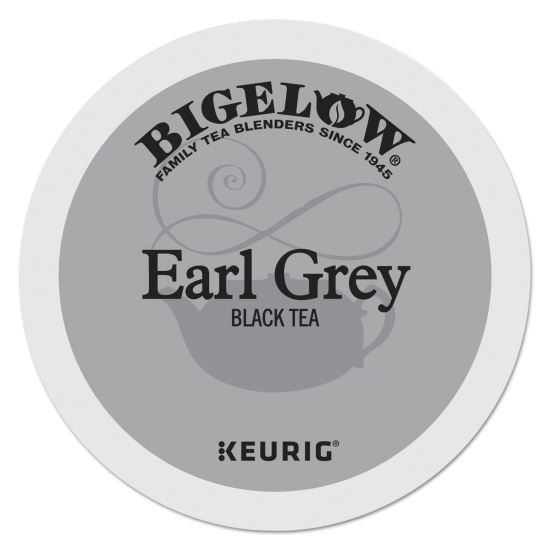 Earl Grey Tea K-Cup Pack, 24/Box, 4 Box/Carton 1