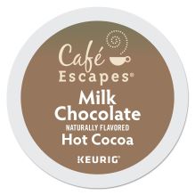 Cafe Escapes Milk Chocolate Hot Cocoa K-Cups, 96/Carton 1