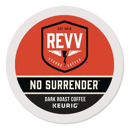 NO SURRENDER K-Cup, Dark Roast, K-Cup, 24/Box 1