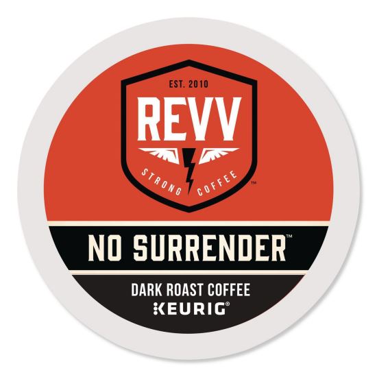 NO SURRENDER K-Cup, Dark Roast, K-Cup, 24/Box 1