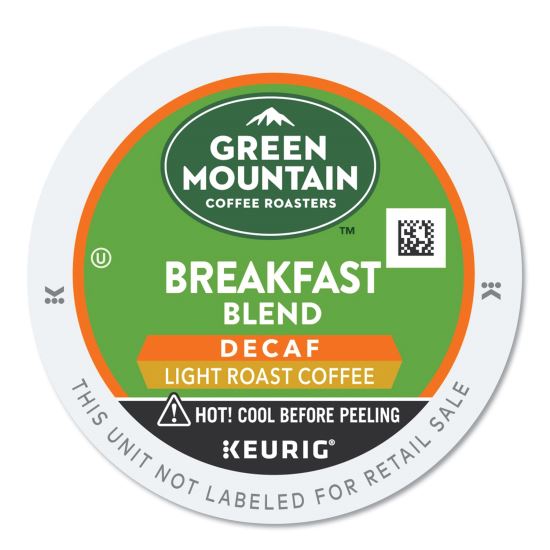 Breakfast Blend Decaf Coffee K-Cups, 24/Box 1