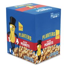 Salted Peanuts, 1.75 oz Pack, 18 Packs/Box, Delivered in 1-4 Business Days 1