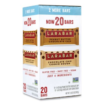 The Original Fruit and Nut Food Bar, Assorted Flavors, 1.6 oz Bar, 20 Bars/Box, Delivered in 1-4 Business Days 1
