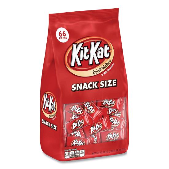 Snack Size, Crisp Wafers in Milk Chocolate, 32.34 oz Bag, Delivered in 1-4 Business Days 1
