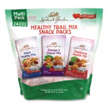 Healthy Trail Mix Snack Packs, 1.2 oz Pouch, 24 Pouches/Box, Delivered in 1-4 Business Days 1