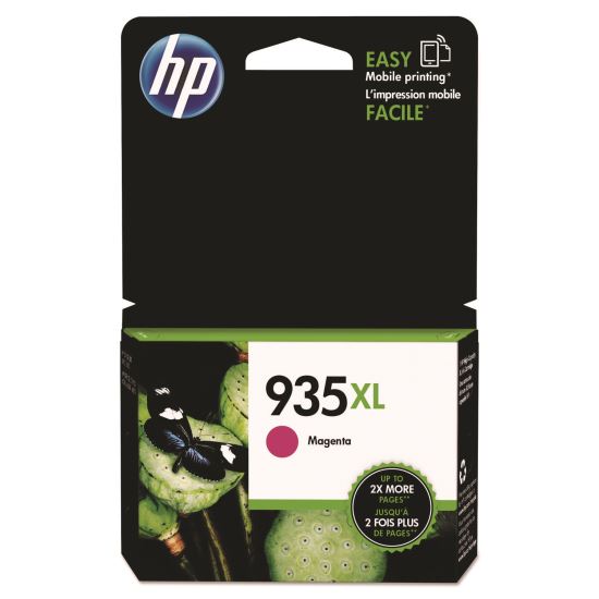 HP 935XL, (C2P25AN) High-Yield Magenta Original Ink Cartridge 1