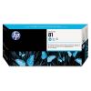 HP 81, (C4951A) Cyan Printhead and Cleaner 1