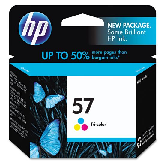 HP 57, (C6657AN) Tri-Color Original Ink Cartridge 1