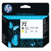 HP 72, (C9384A) Matte Black/Yellow Printhead 1