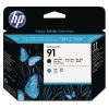 HP 91, (C9460A) Cyan/Matte Black Printhead 1