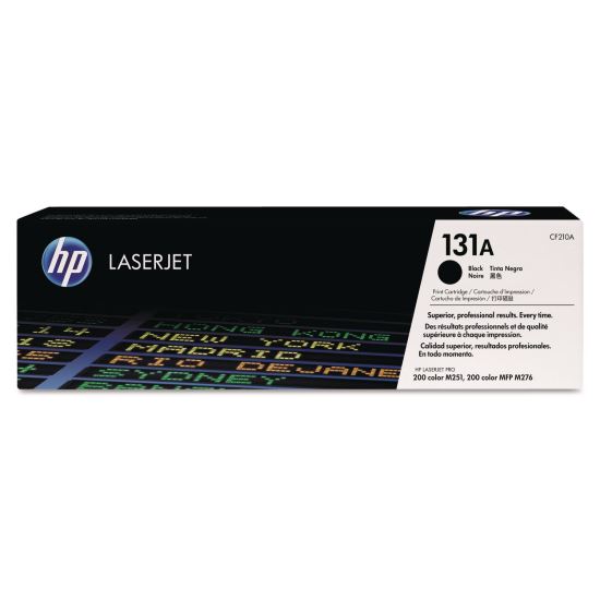 HP 131A, (CF210A) Black Original LaserJet Toner Cartridge 1