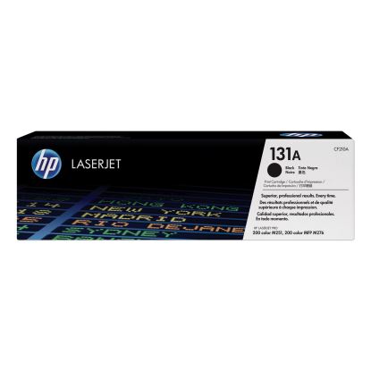 HP 131A, (CF210A-Q) 4-Pack Black/Cyan/Magenta/Yellow Original LaserJet Toner Cartridges 1