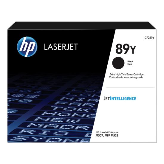 HP 89Y, (CF289Y) Extra High-Yield Black Original LaserJet Toner Cartridge 1