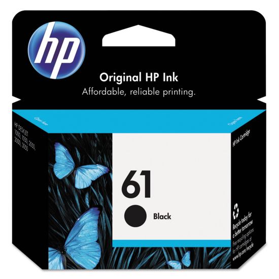 HP 61, (CH561WN) Black Original Ink Cartridge 1