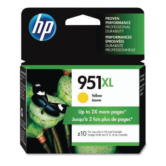 HP 951XL, (CN048AN) High-Yield Yellow Original Ink Cartridge 1