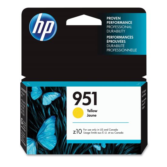 HP 951, (CN052AN) Yellow Original Ink Cartridge 1