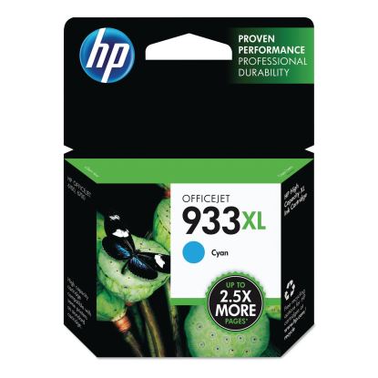 HP 933XL, (CN054AN) High-Yield Cyan Original Ink Cartridge 1