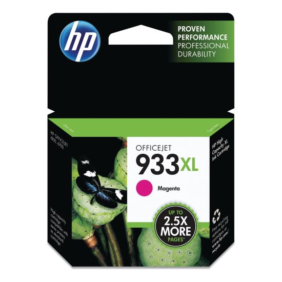 HP 933XL, (CN055AN) High-Yield Magenta Original Ink Cartridge 1