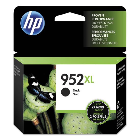 HP 952XL, (F6U19AN) High-Yield Black Original Ink Cartridge 1