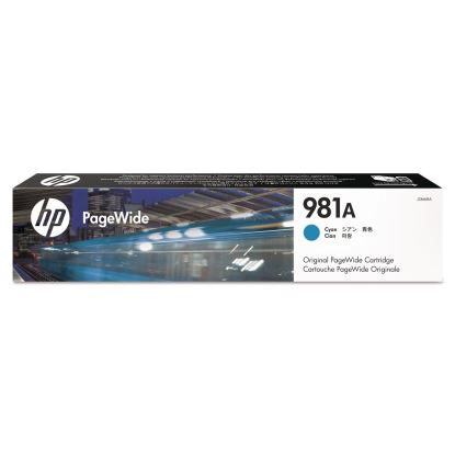 HP 981A, (J3M68A) Cyan Original PageWide Cartridge 1
