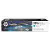 HP 981X, (L0R09A) High-Yield Cyan Original PageWide Cartridge 1