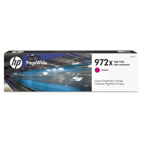 HP 972X, (L0S01AN) High-Yield Magenta Original PageWide Cartridge 1