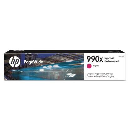 HP 990X, (M0J93AN) High-Yield Magenta Original PageWide Cartridge 1