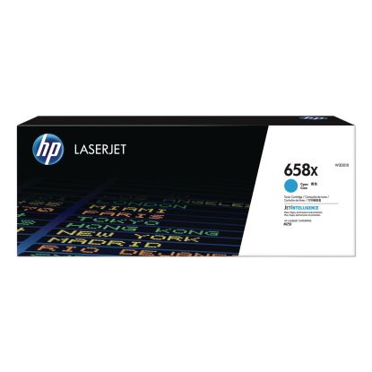 HP 658X, (W2001X) High-Yield Cyan Original LaserJet Toner Cartridge 1