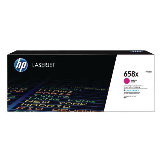 HP 658X, (W2003X) High-Yield Magenta Original LaserJet Toner Cartridge 1