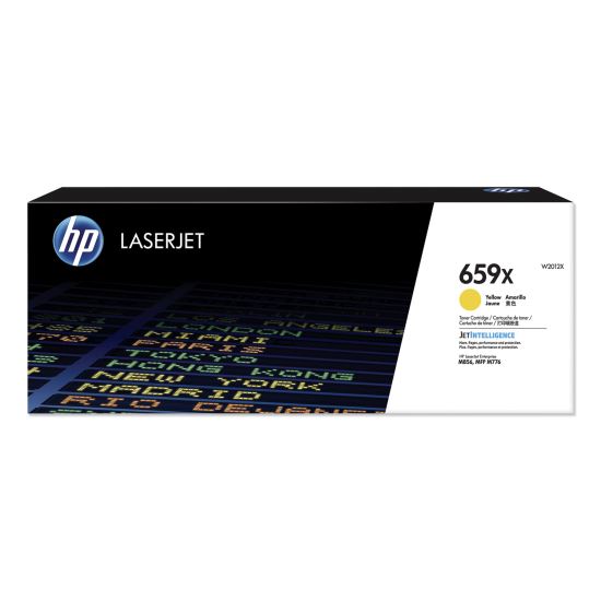 HP 659X, (W2012X) High-Yield Yellow Original LaserJet Toner Cartridge 1
