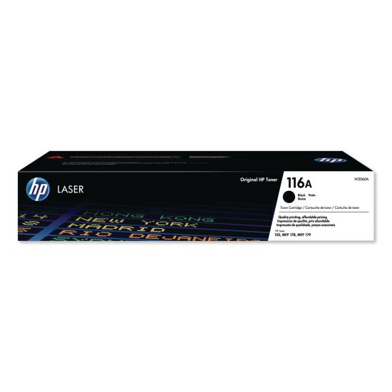 HP 116A, (W2060A) Black Original LaserJet Toner Cartridge 1