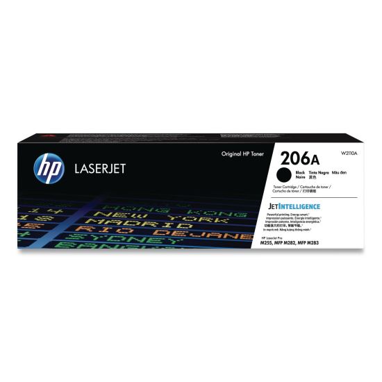 HP 206A, (W2110A) Black Original LaserJet Toner Cartridge 1