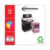 Remanufactured Tri-Color Ink, Replacement for 63 (F6U61AN), 165 Page-Yield 2