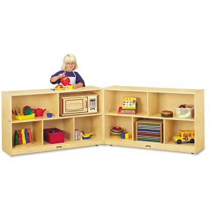 Fold-n-Lock Storage Units, 48w x 15d x 29.5h, White 1