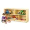 Toddler Single Mobile Storage Unit, 48w x 15d x 24.5h, White 1