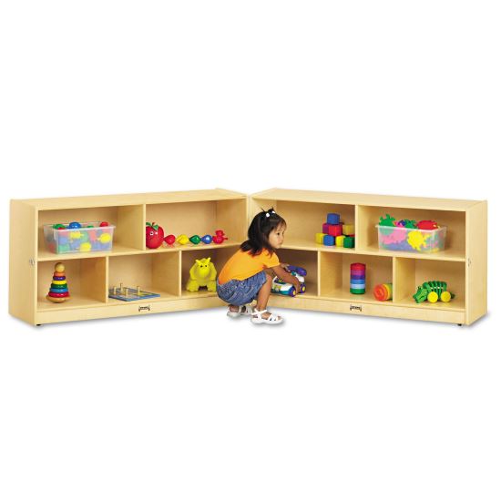 Fold-n-Lock Storage Units, 48w x 15d x 24.5h, White 1