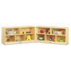 Fold-n-Lock Storage Units, 48w x 15d x 24.5h, White 2