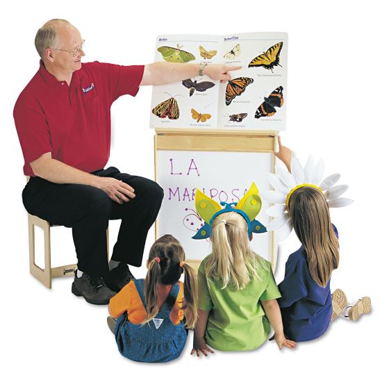 Big Book Easels, 24.5w x 15d x 20h, White 1