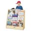 Pick-a-Book Stand Wish Flush Back, 30w x 13.5d x 27.5h, Birch 1