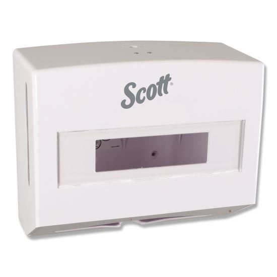 Scottfold Folded Towel Dispenser, 10.75 x 4.75 x 9, White 1