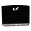 Scottfold Folded Towel Dispenser, 10.75 x 4.75 x 9, Black 1