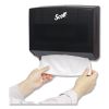 Scottfold Folded Towel Dispenser, 10.75 x 4.75 x 9, Black 2