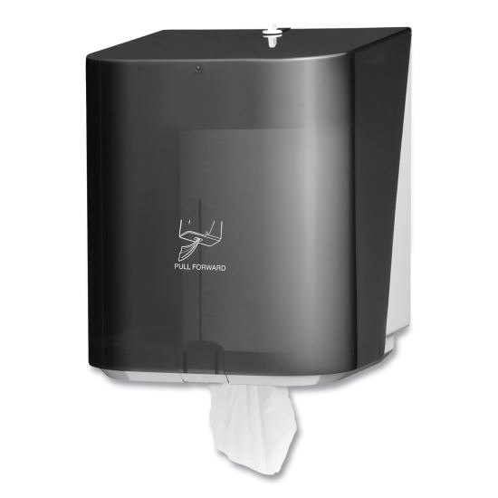 In-Sight Sr. Center Pull Dispenser, 10.65 x 10 x 12.5, Smoke 1