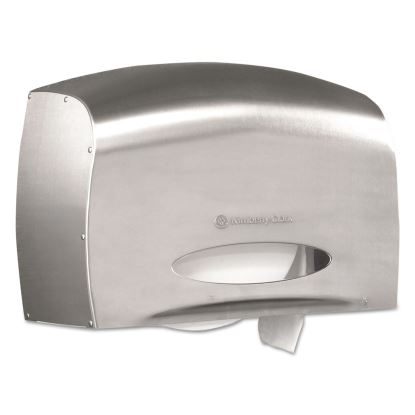 Pro Coreless Jumbo Roll Tissue Dispenser, EZ Load, 14.38 x 6 x 9.75, Stainless Steel 1