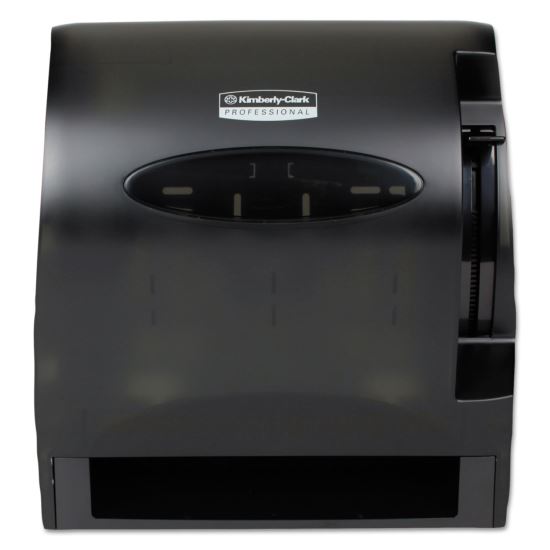 Lev-R-Matic Roll Towel Dispenser, 13.3 x 9.8 x 13.5, Smoke 1