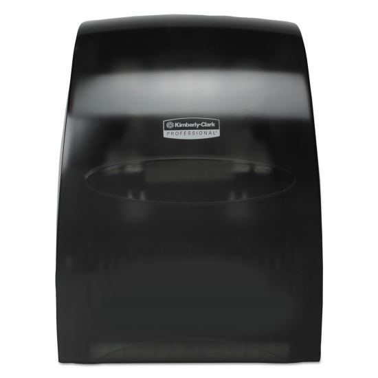Sanitouch Hard Roll Towel Dispenser, 12.63 x 10.2 x 16.13, Smoke 1