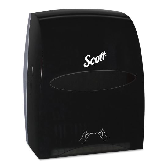 Essential Manual Hard Roll Towel Dispenser, 13.06 x 11 x 16.94, Black 1