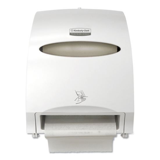 Electronic Towel Dispenser, 12.7 x 9.57 x 15.76, White 1