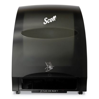 Essential Electronic Hard Roll Towel Dispenser, 12.7 x 9.57 x 15.76, Black 1
