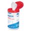 Surface Sanitizer Wipe, 12 x 12, Unscented, White, 30/Canister 1